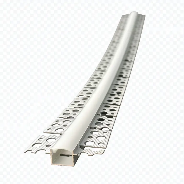 KLLY-1513SS Silver Anodized bendable LED aluminum profile 15x13mm