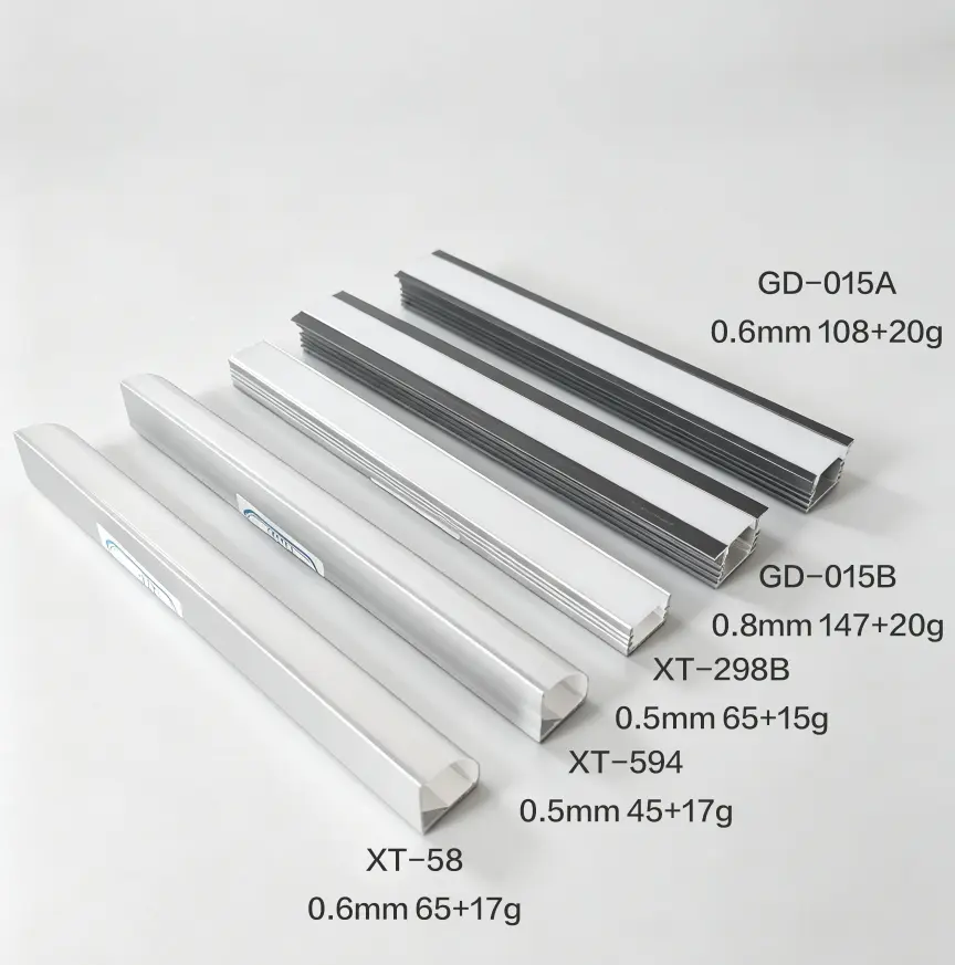 XT-58 XT-298B GD-015 Aluminum profile