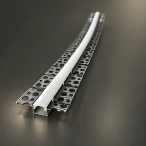 LSH-1513SS Black finish bendable LED aluminum profile 15x13mm
