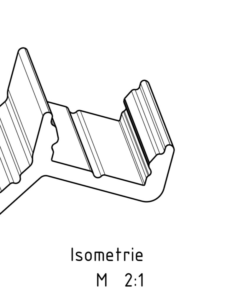 Special Structural aluminum profile