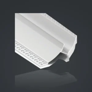 LSH-068 LED Cove Lighting Aluminum Profile – Large, Thick-Wall Version showing a shielded light chamber and a shaped architectural face