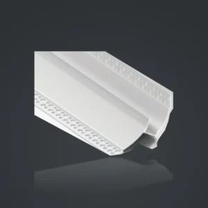 LSH-068 LED Cove Lighting Aluminum Profile – Small Version showing a shielded light chamber and a shaped architectural face