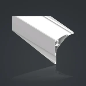 LSH-069 LED Cove Lighting Aluminum Profile showing a shielded light chamber and a shaped architectural face