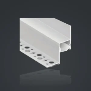 LSH-078 Ceiling Edge LED Aluminum Profile showing a straight return with a discrete light chamber