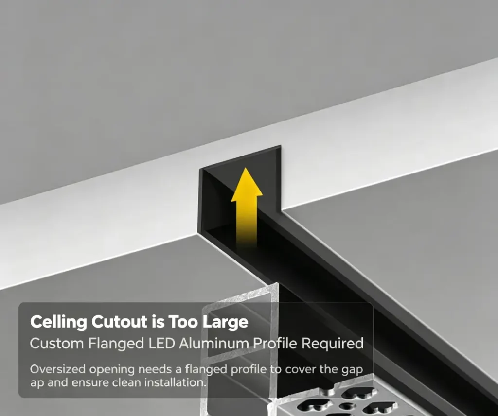 picture is custom of aluminum profile